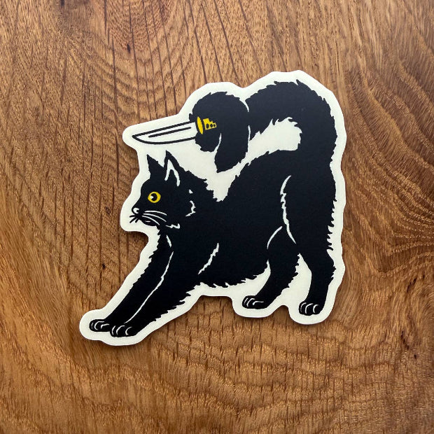 Rat Patrol Vinyl Cat Sticker