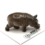 Hippo Porcelain Miniature