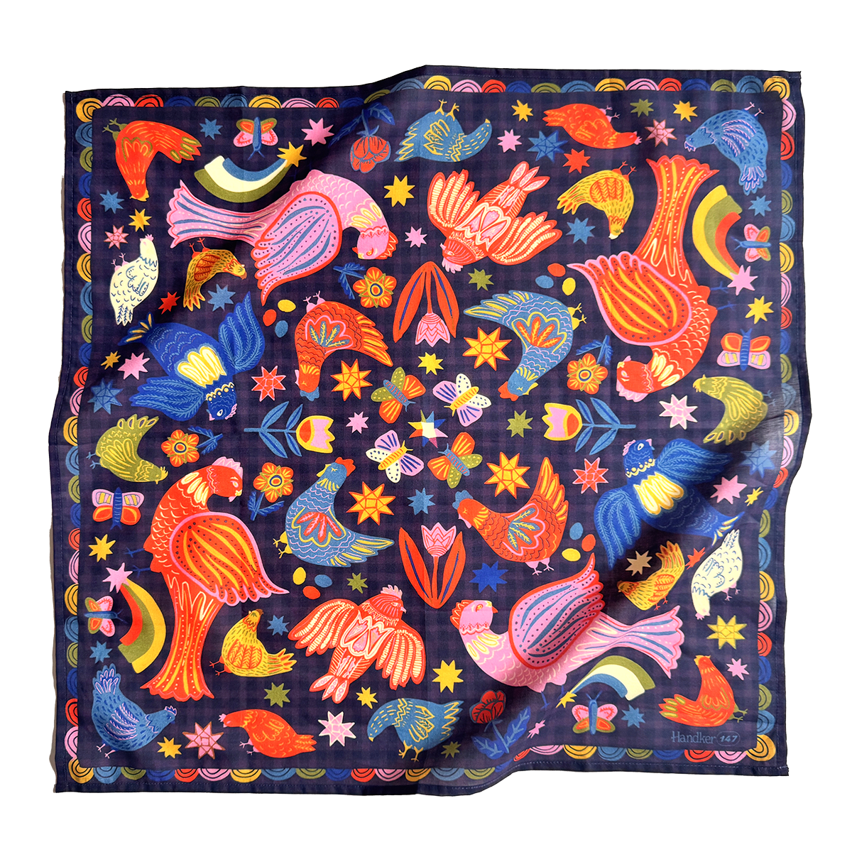 Handker Bandana | Matilda Colorful Birds
