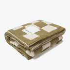 ARCTIC FOX | The Teddy Throw Khaki Check