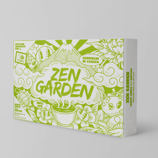 Zen Garden White Chocolate Bar