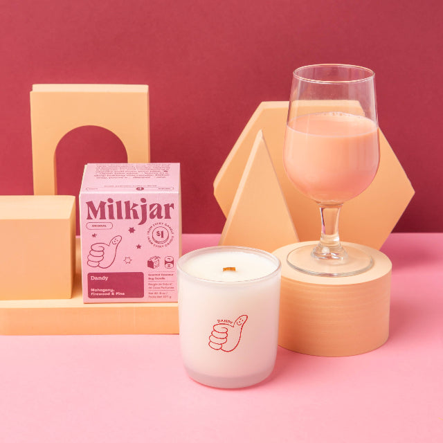 Milk Jar Candle | Dandy