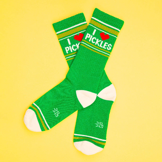 I ❤️ Pickles Gym Socks