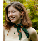 Handker Bandana | Royce Dark Green Geo