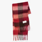 ARCTIC FOX | Reykjavik Scarf Burgundy check