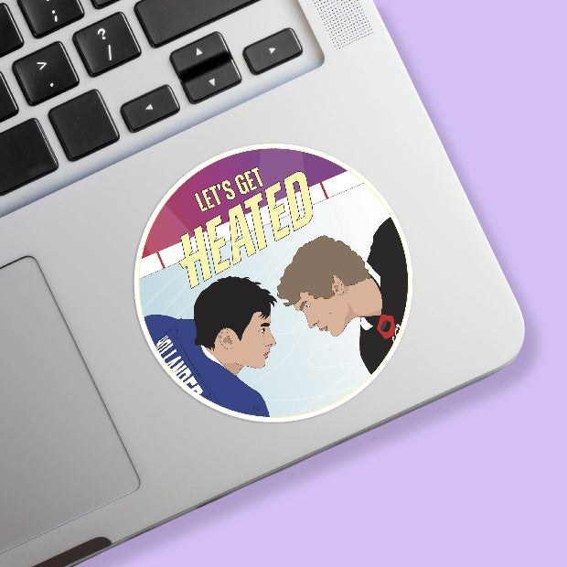 Let's get Heated Sticker