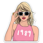 Taylor 1989 Die Cut Sticker