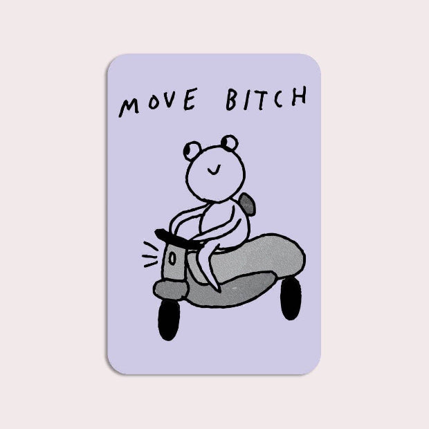 Move Sticker | Waterproof Vinyl Sticker