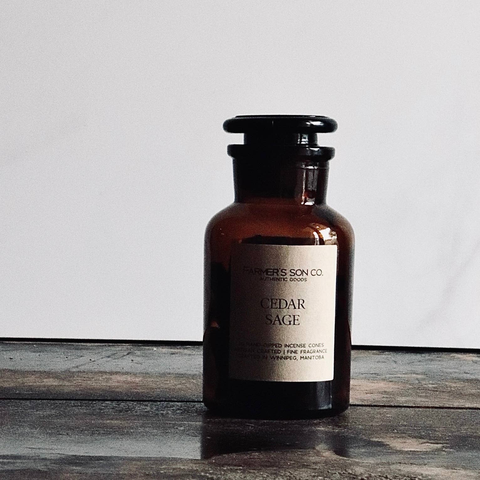 Farmer's Son Co. | Cedar + Sage Incense Cones