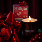 Milk Jar Candle | Holly