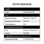 Plant Nerd Gym Socks