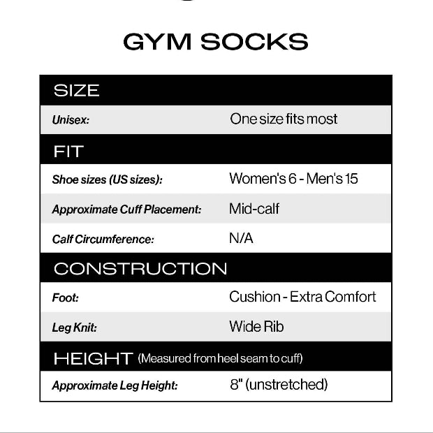 Plant Nerd Gym Socks