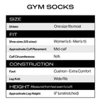 I ❤️ Pickles Gym Socks