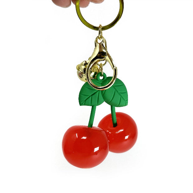 Cherries Keychain Bag Charm