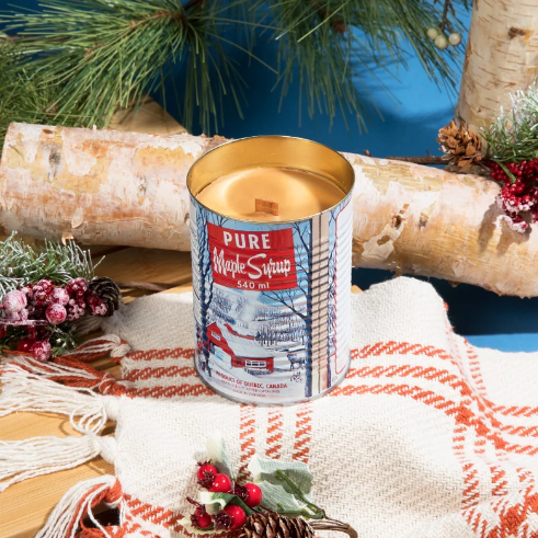 Maple Syrup-Scented Candle