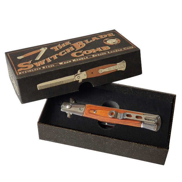 Lucky Jack Switchblade Comb