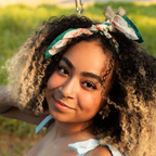 Handker Bandana | Willa Teal Wild Flower