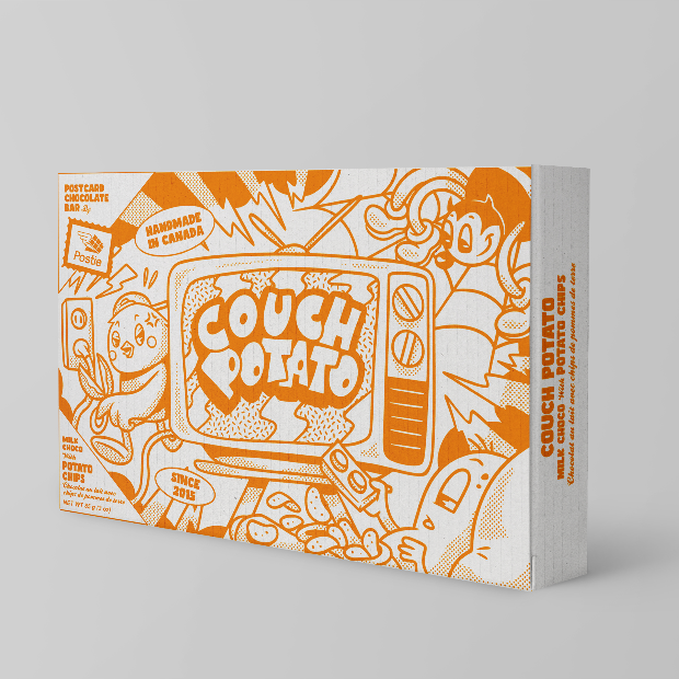 Couch Potato Milk Chocolate Bar